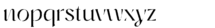 Eriko Font LOWERCASE