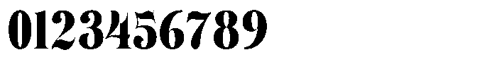 Eritza Black Condensed Font OTHER CHARS