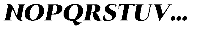 Eritza Black Italic Font UPPERCASE