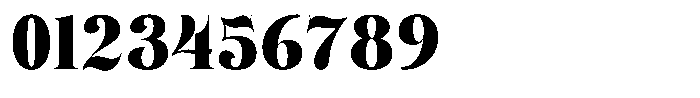 Eritza Black Semi Condensed Font OTHER CHARS