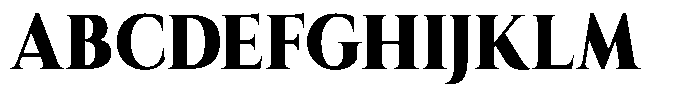 Eritza Black Semi Condensed Font UPPERCASE