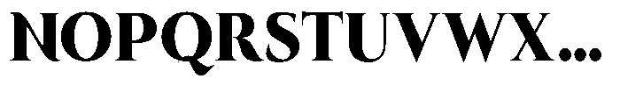 Eritza Black Semi Condensed Font UPPERCASE