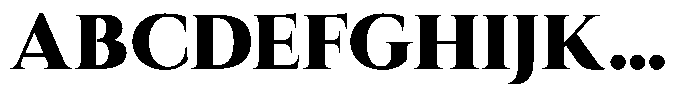 Eritza Black Font UPPERCASE