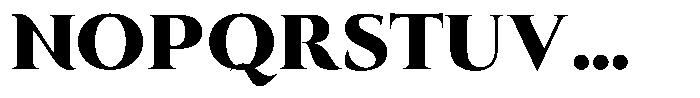 Eritza Black Font UPPERCASE