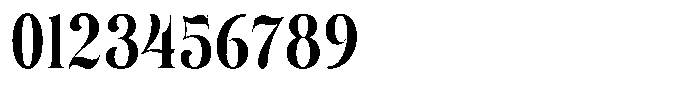Eritza Bold Condensed Font OTHER CHARS