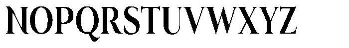 Eritza Bold Condensed Font UPPERCASE