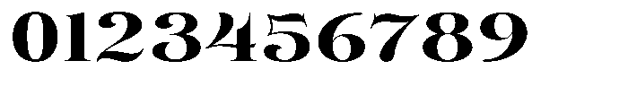 Eritza Bold Expanded Font OTHER CHARS