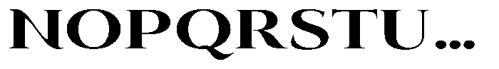 Eritza Bold Expanded Font UPPERCASE
