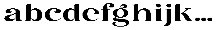 Eritza Bold Expanded FONT