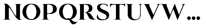 Eritza Bold Font UPPERCASE