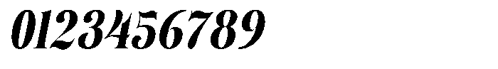 Eritza Extra Bold Condensed Italic Font OTHER CHARS