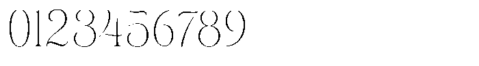 Eritza Extra Light Semi Condensed Font OTHER CHARS