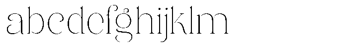 Eritza Extra Light Semi Condensed FONT