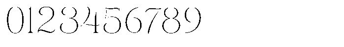 Eritza Extra Light Font OTHER CHARS