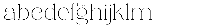 Eritza Extra Light FONT