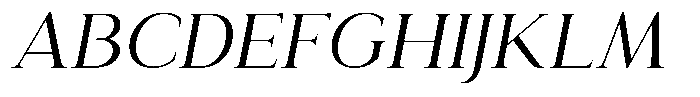 Eritza Italic Font UPPERCASE