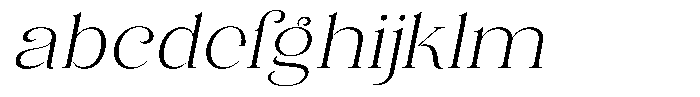 Eritza Light Italic FONT