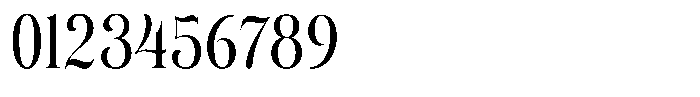 Eritza Medium Condensed Font OTHER CHARS