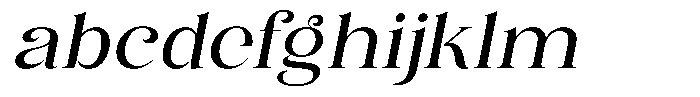 Eritza Medium Italic FONT