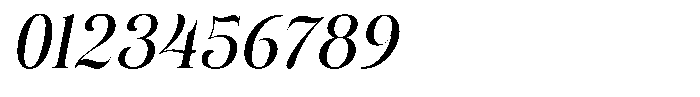 Eritza Medium Semi Condensed Italic Font OTHER CHARS