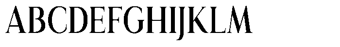 Eritza Semi Bold Condensed Font UPPERCASE
