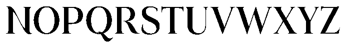 Eritza Semi Bold Semi Condensed Font UPPERCASE