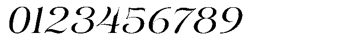 Eritza Semi Expanded Italic Font OTHER CHARS