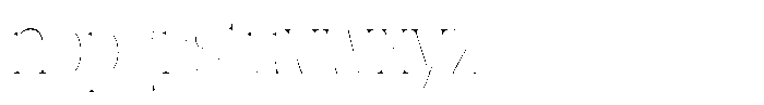 Eritza Thin Condensed Font LOWERCASE