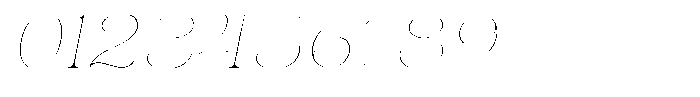 Eritza Thin Expanded Italic Font OTHER CHARS