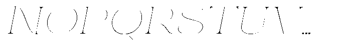 Eritza Thin Expanded Italic Font UPPERCASE
