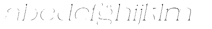 Eritza Thin Expanded Italic FONT
