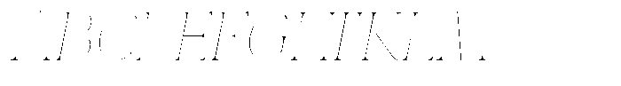 Eritza Thin Semi Condensed Italic Font UPPERCASE