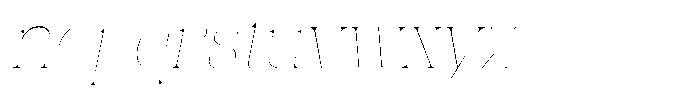 Eritza Thin Semi Condensed Italic Font LOWERCASE