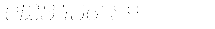 Eritza Thin Semi Expanded Italic Font OTHER CHARS