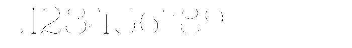 Eritza Thin Semi Expanded Font OTHER CHARS