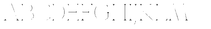 Eritza Thin Font UPPERCASE
