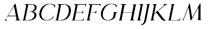 Eritza Var Black Italic Font UPPERCASE