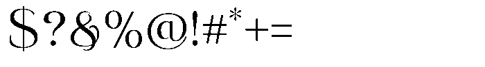 Eritza Var Black Font OTHER CHARS