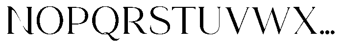 Eritza Var Black Font UPPERCASE