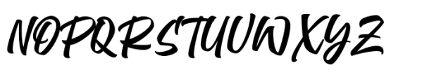 Erival Script Font UPPERCASE