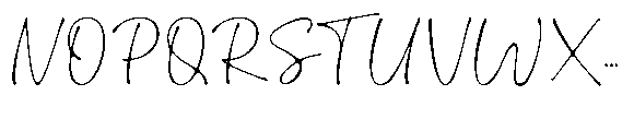 Erlintina Font UPPERCASE