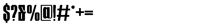 Ermago Display Regular Font OTHER CHARS