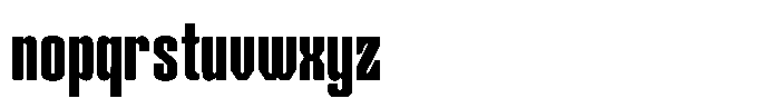 Ermago Display Regular Font LOWERCASE