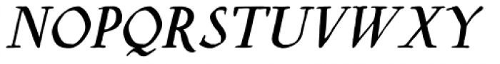 Ermis Pro Bold Italic Font UPPERCASE