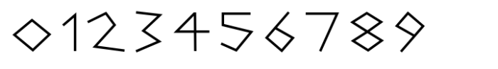 Ermou Extralight Font OTHER CHARS