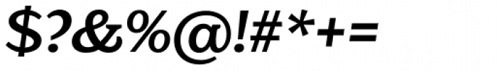 Eroika Slab Regular Italic Font OTHER CHARS