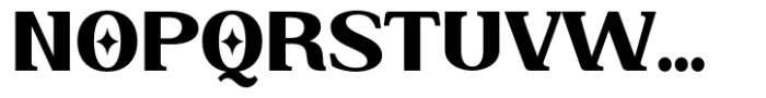 Eronita  Black Contrast Alt Font UPPERCASE