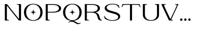 Eronita  Light Alt Wide Font UPPERCASE