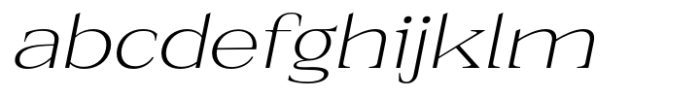 Eronita  Thin Alt Wide Slant FONT