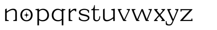 Eronita  Thin Contrast Alt Font LOWERCASE